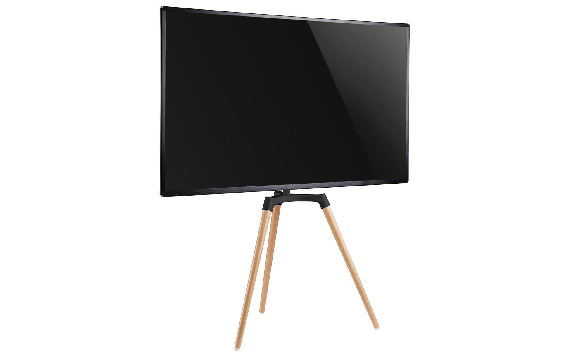 myWall HT21 – Displayständer, drehbar, höhenverstellbar, für 42–65", VESA 200×200–400×400, bis 35 kg, schwarz