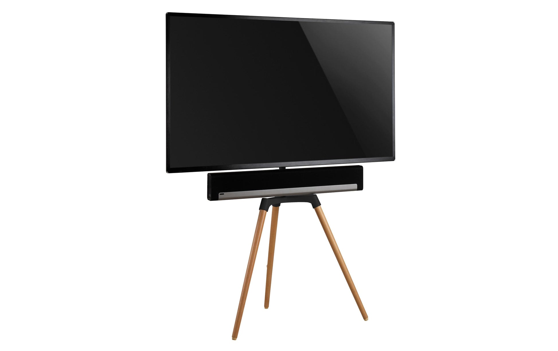 myWall HZ16 Soundbar-Halterung (Schiene) – bis 10 kg, schwenkbar 140° – für HT20, HT21 – Schwarz