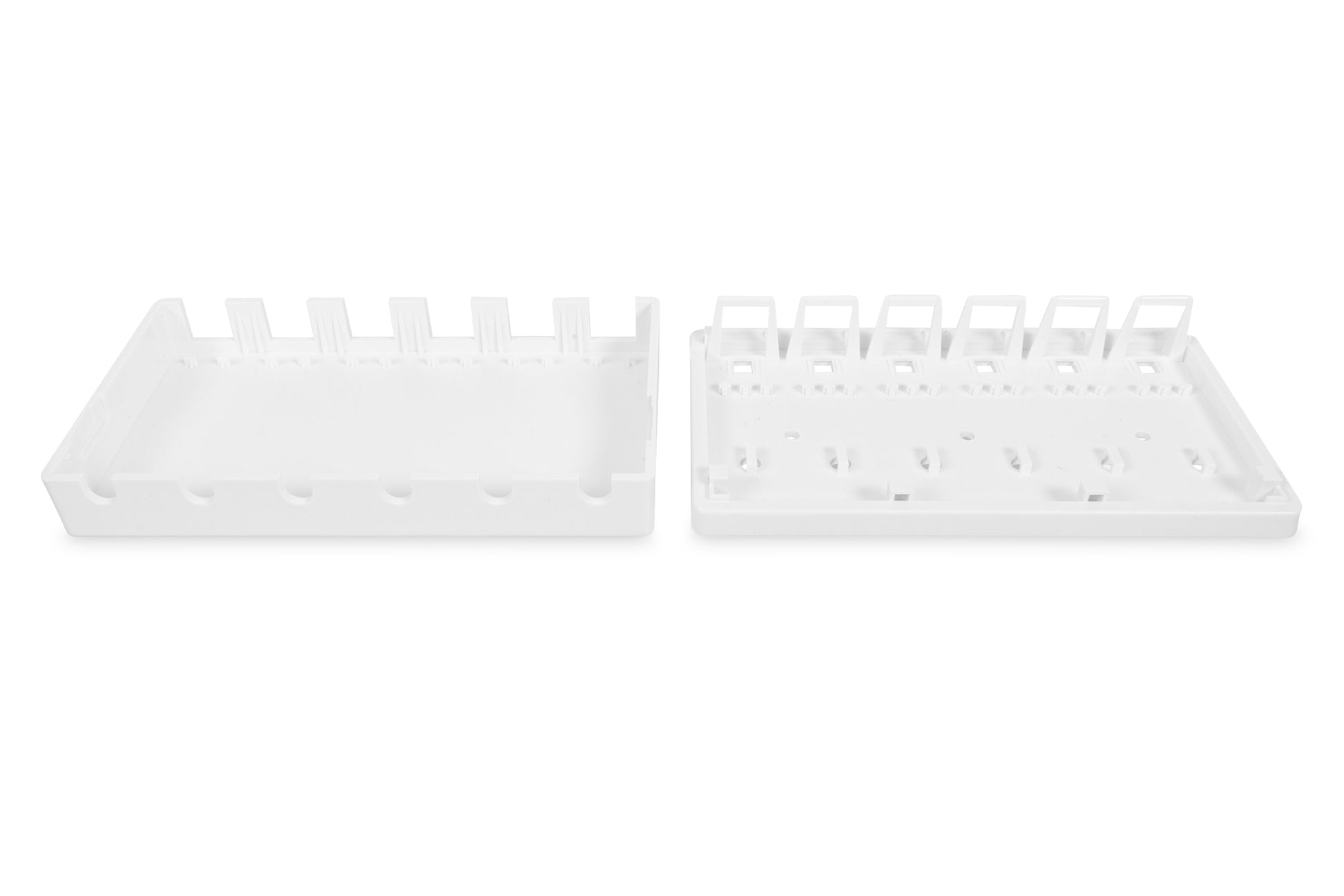 Digitus Aufputz-Gehäuse – für 6× Keystone-Module, Kunststoff, Weiss, 0,17×0,04×0,11 m