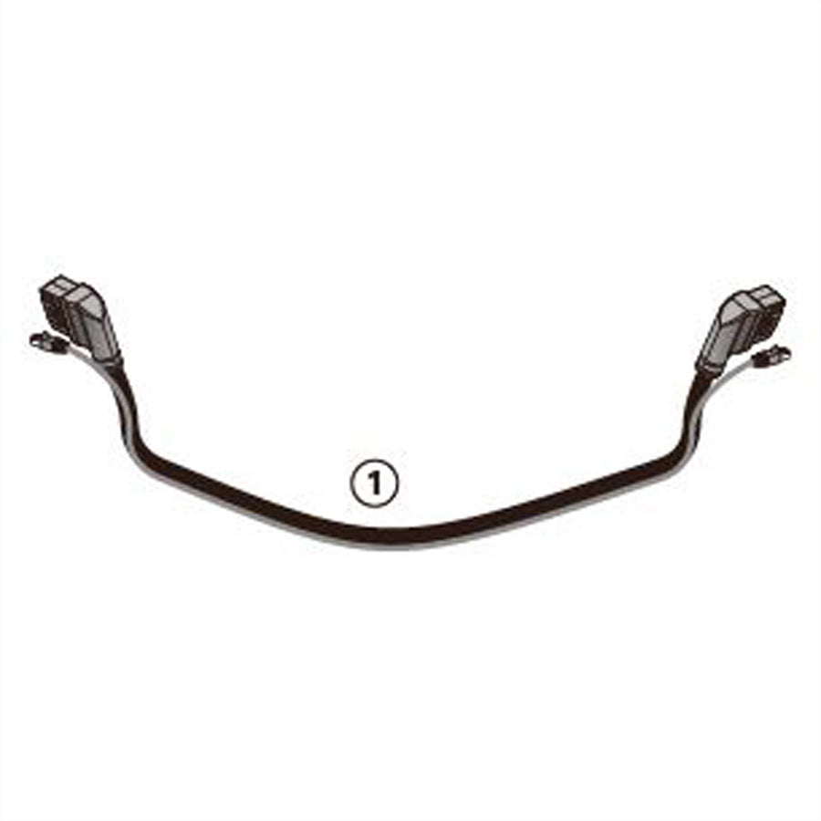 Eaton EBM Verlängerung Stromkabel – 2 m, schwarz, für Eaton 9PX 2200 & 3000