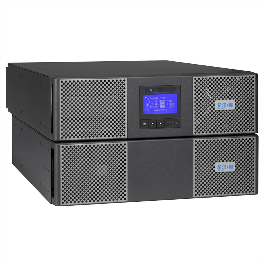 Eaton 9PX 11000i USV 11 kVA/10000 W Online – 6U Rack/Tower – C19×4, Festverdrahteter Eingang – Schwarz