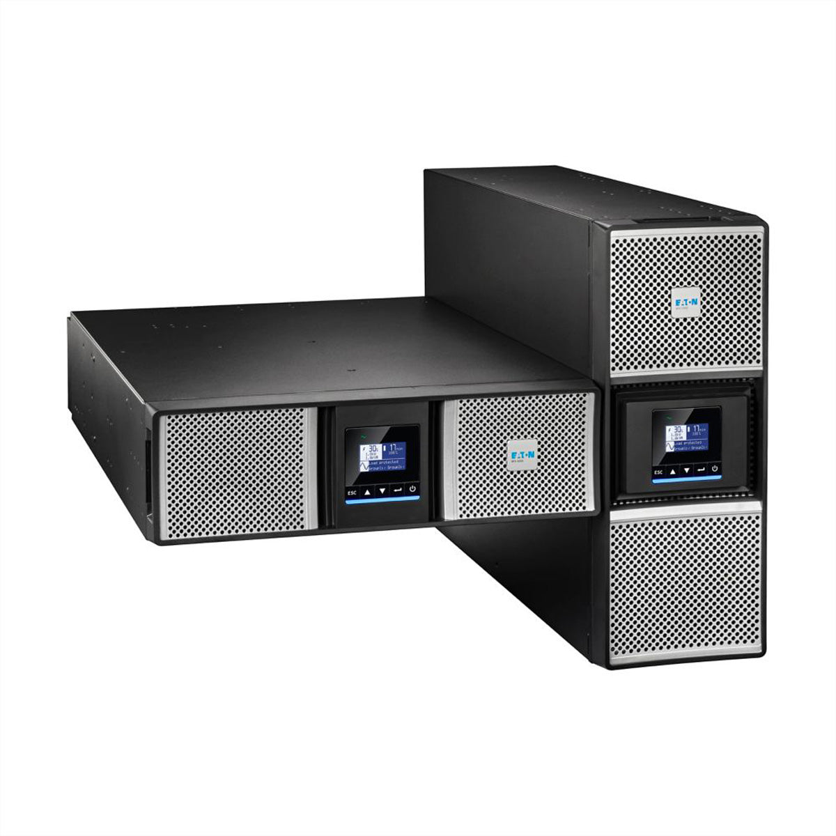Eaton 9PX 5000i RT3U – USV Online (Doppelwandler), 5,0 kVA/5000 W, 1-phasig, 6× IEC C13 + 6× IEC C39, 230 V