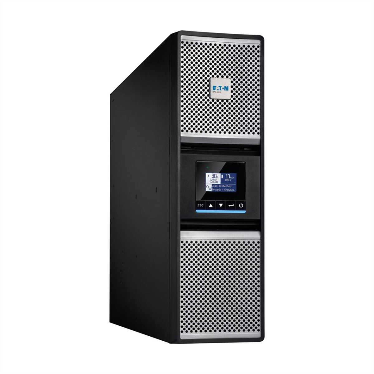 Eaton 9PX 5000i RT3U Netpack G2 – USV Online (Doppelwandler), 5 kVA/5000 W, 1-phasig, Rack 3U, VRLA