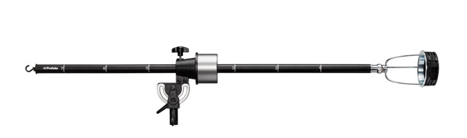 Profoto Soft Zoom Reflektor 180 Kit Reflektor – Ø 180 cm, Höhe 139 cm – mit Stativ – Schwarz/Silber