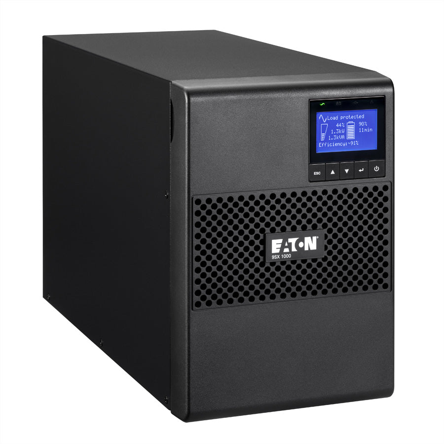 Eaton 9SX 1000i USV 1 kVA/900 W Online – Tower – C13×6, Eingang IEC C14