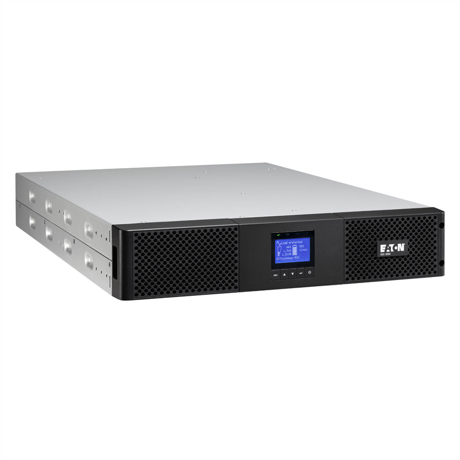 Eaton 9SX 2000i Rack2U (9SX2000IR) – USV Online (Doppelwandler), 2,0 kVA/1800 W, 9× IEC (C13/C14), Rack 2U