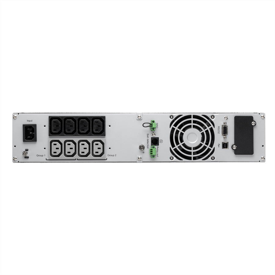 Eaton 9SX 2000i Rack2U (9SX2000IR) – USV Online (Doppelwandler), 2,0 kVA/1800 W, 9× IEC (C13/C14), Rack 2U