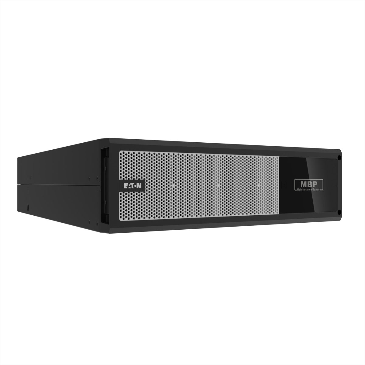 Eaton Wartungs-Bypass-Panel – 2× 20,0 kW, 400 V, 3-phasig, festverdrahtet, 3U – für 93PX 15/20 kW – Schwarz
