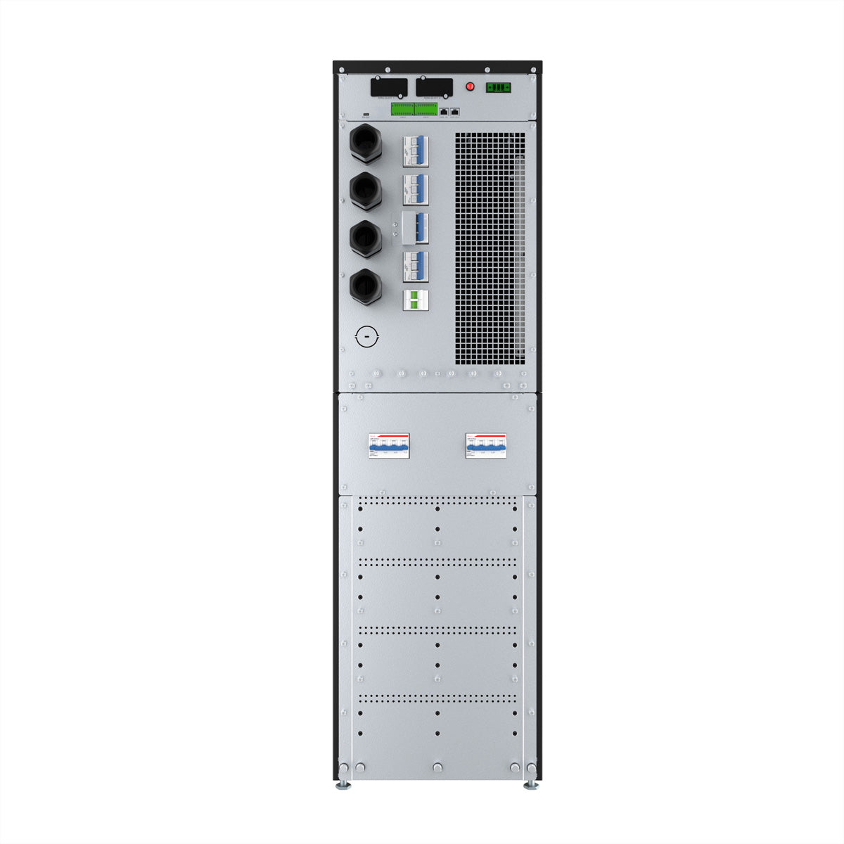 Eaton 93T IB – USV, Online-Doppelwandler, 40 kVA/40 kW, 3-phasig, Tower, 400 V, Blei-Säure, Schwarz
