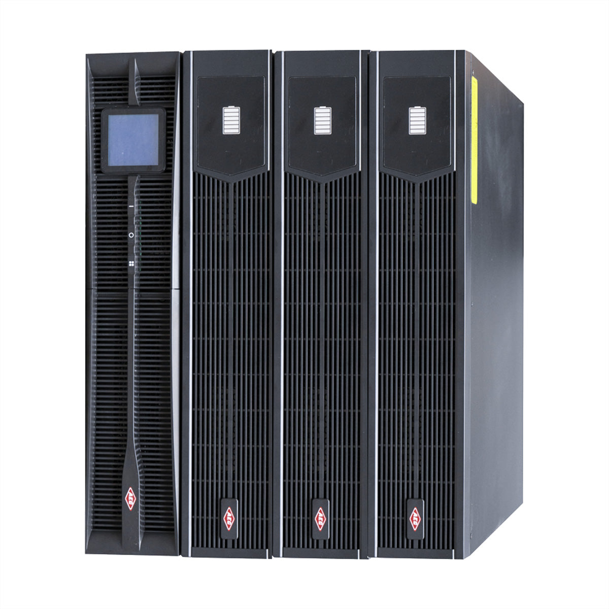 AEC Software AEC IST3J – USV Online (Doppelwandler), 3 kVA/3000 W, Rack 2U, 7× IEC (C13/C19), VRLA, Hot-Swap, LCD