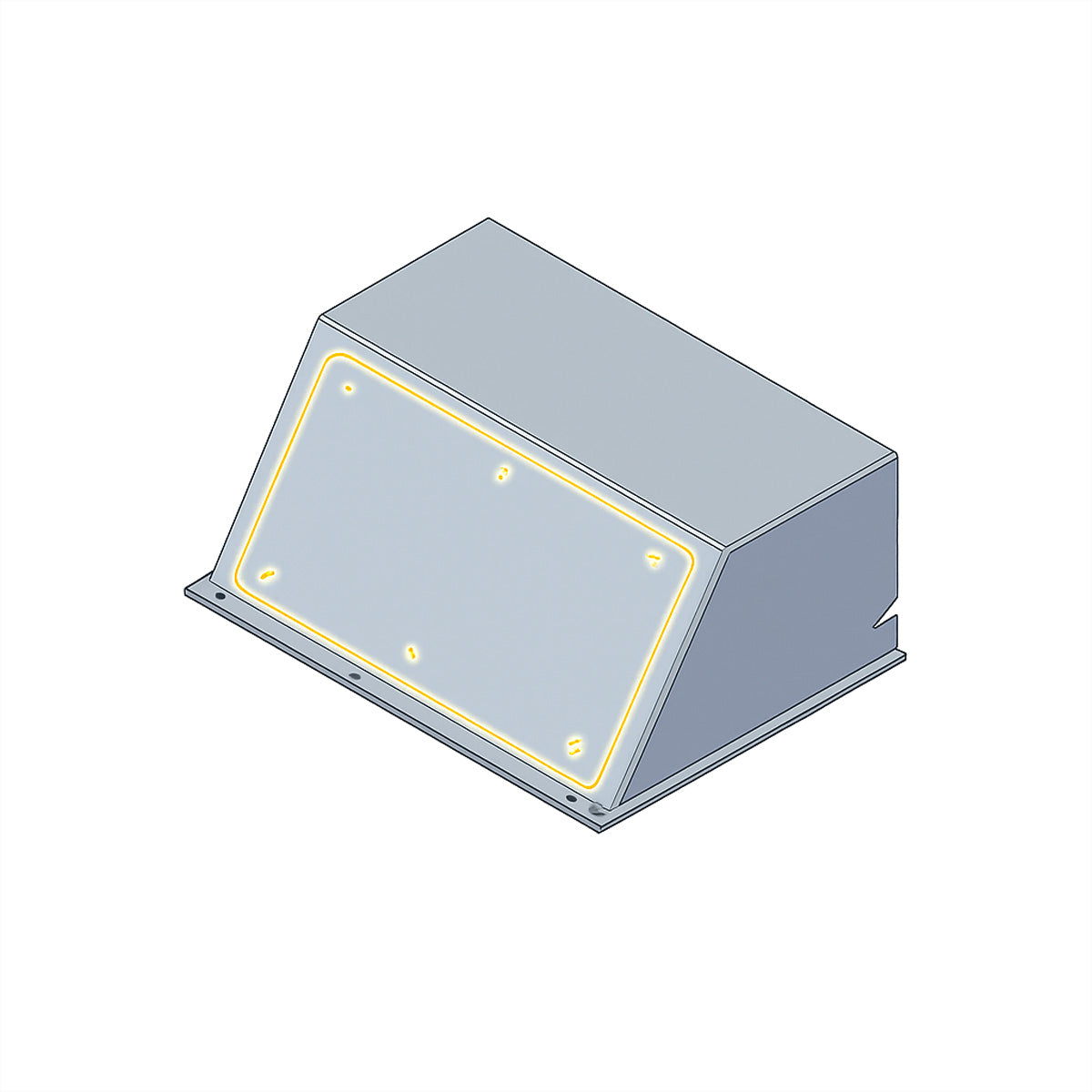AEC Software AEC Anschlussdose – für AEC IST7 (30 kW, 40 kW), 210×193×130 mm, silberfarben
