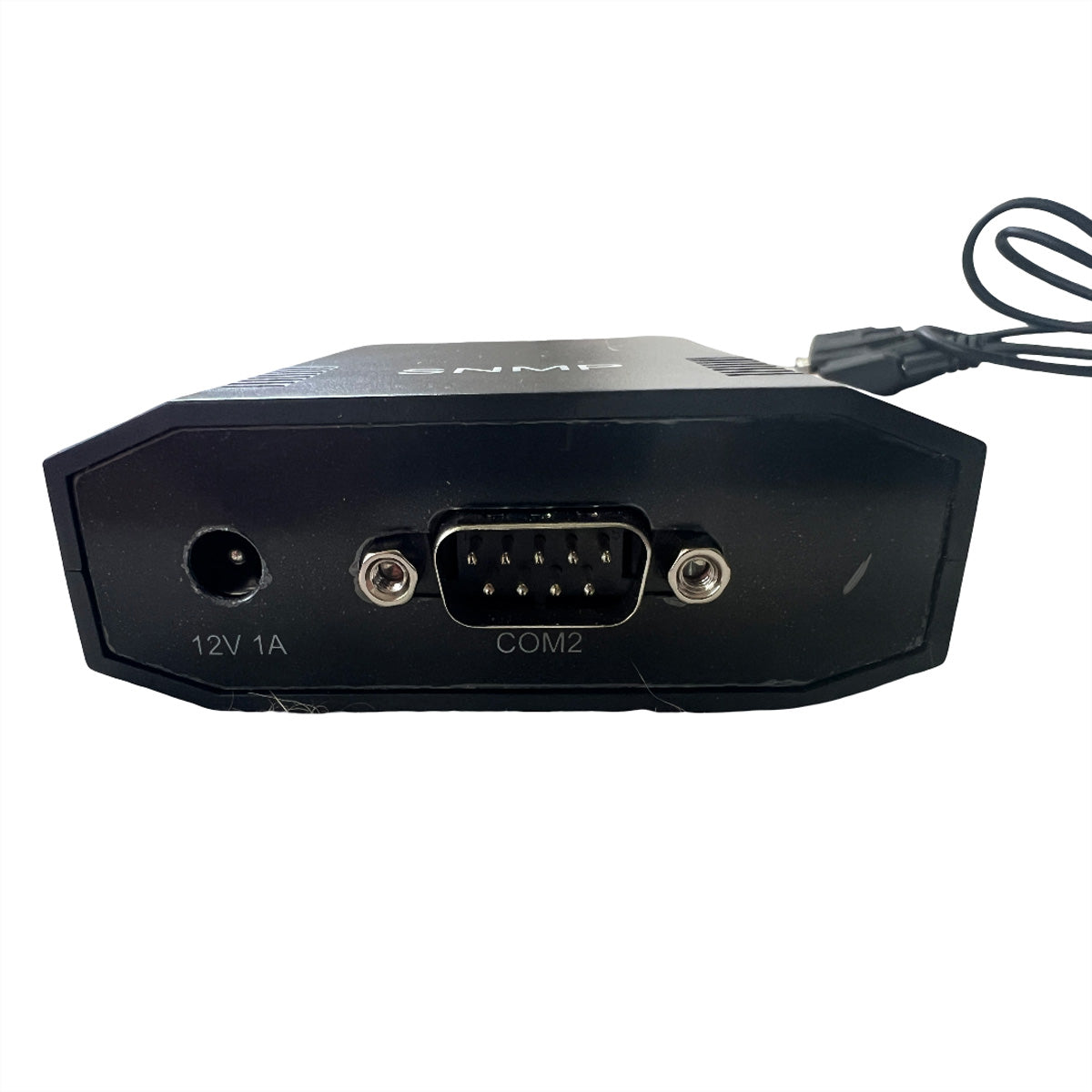 AEC Software AEC SNMP Adapter Seriell zu LAN – WEB/SNMP, für AEC IST Serie – inkl. Netzteil & serielles Kabel – Schwarz