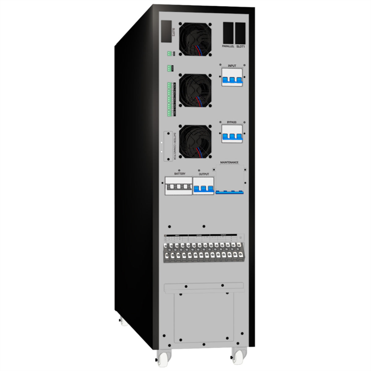 AEC Software AEC IST7 USV 20 kVA/20000 W Online – Tower, festverdrahtet – für Rechenzentren, Server u. a.