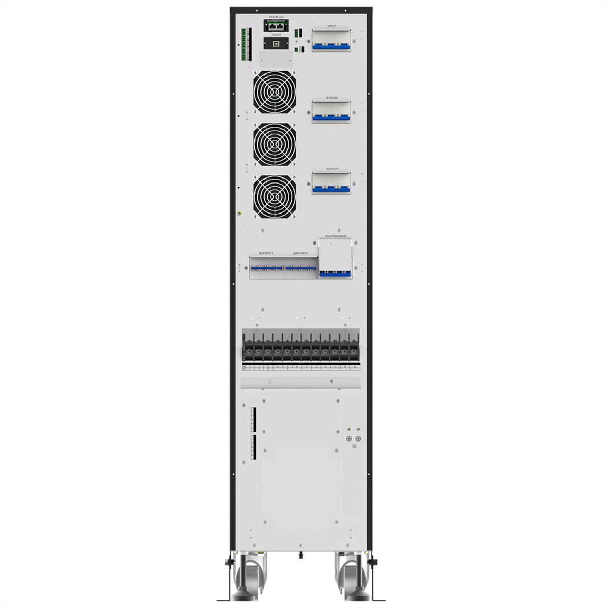 AEC Software AEC IST7 30 kVA – USV Online (Doppelwandler), 30 kVA/30 000 W, Tower, VRLA, Touchscreen, Räder