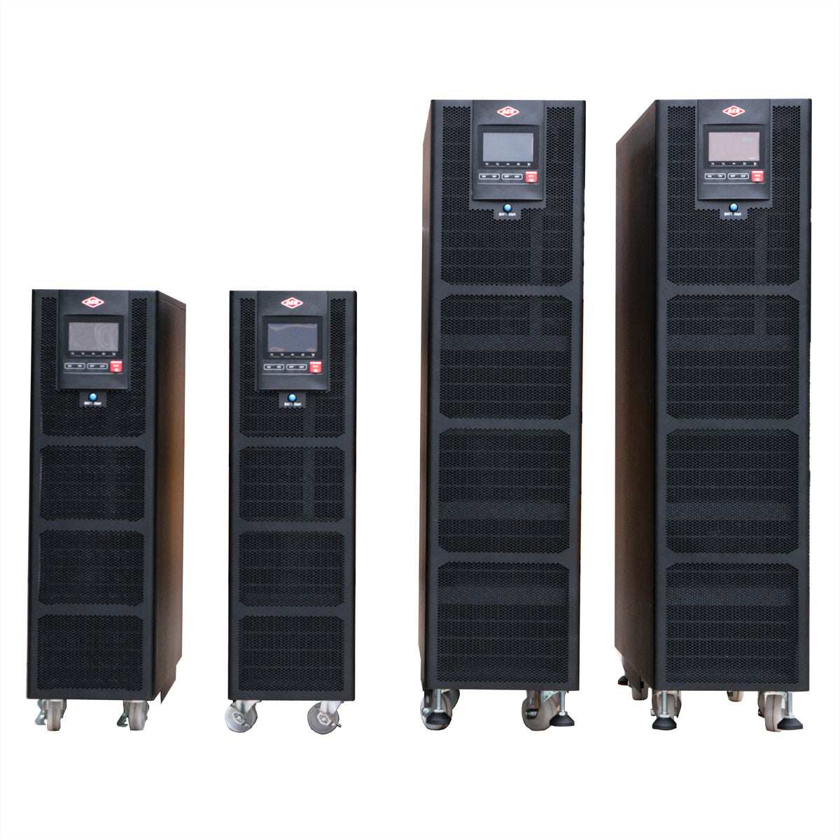 AEC Software AEC IST7 USV 30 kVA/30000 W Online – Tower, festverdrahtet – 160× 12 V 9 Ah Batterien, 8 min Autonomie