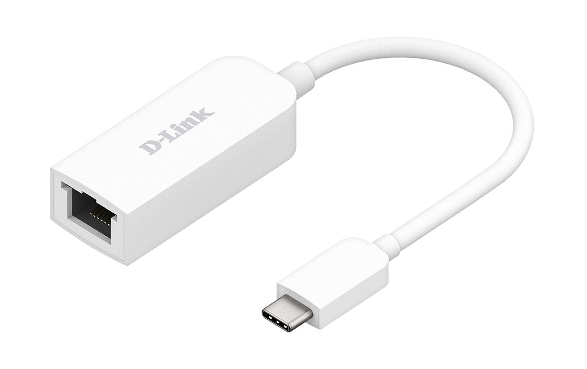 D-Link DUB-E250 Netzwerkadapter USB-C zu RJ-45 – 2,5 Gbit/s, 0,16 m