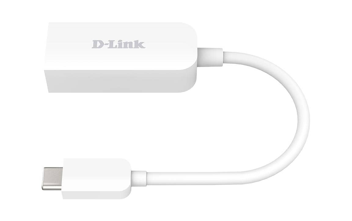 D-Link DUB-E250 Netzwerkadapter USB-C zu RJ-45 – 2,5 Gbit/s, 0,16 m