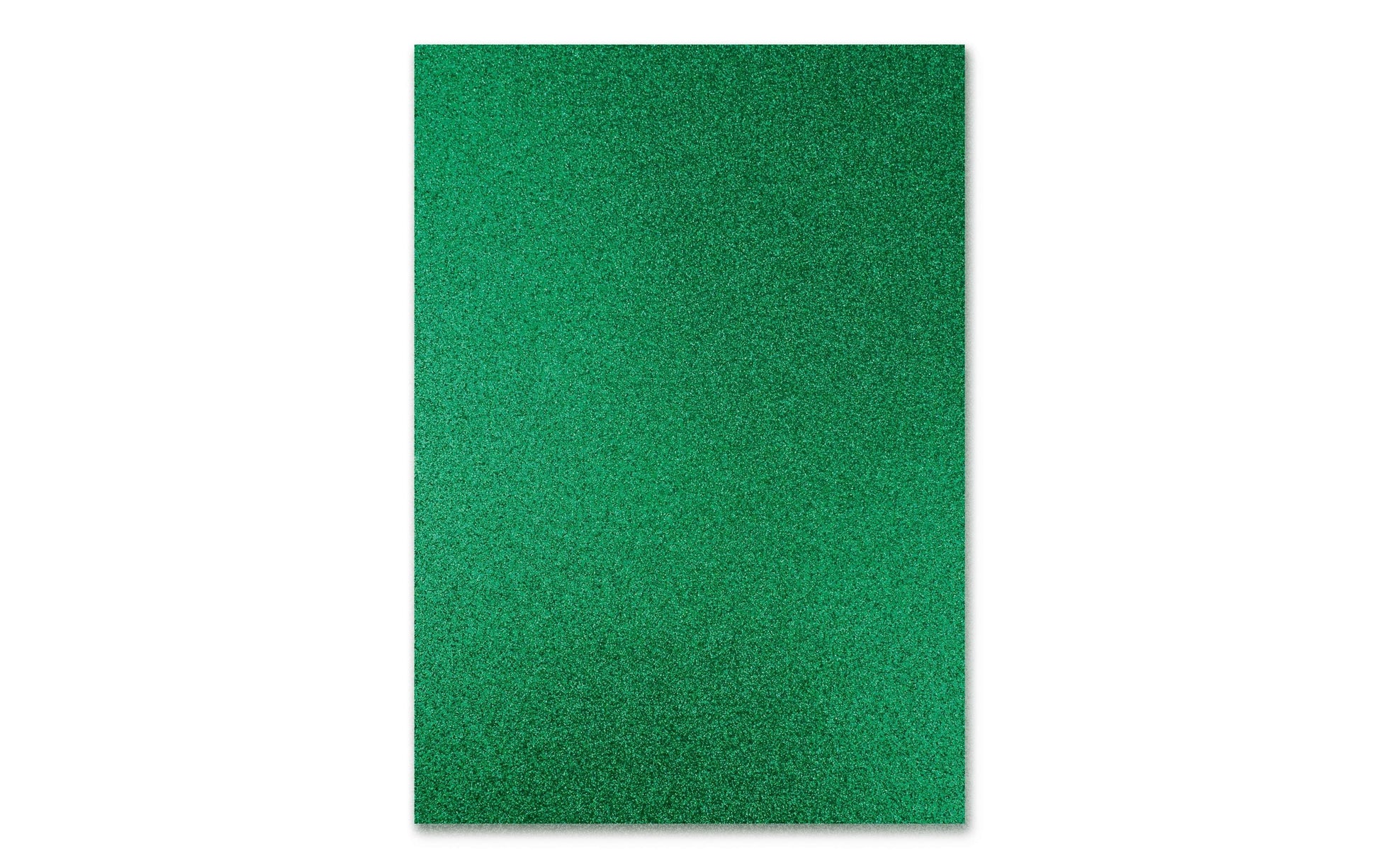 URSUS Fotokarton Glitterkarton – A4, Dunkelgrün, 330 g/m² – 10 Blatt, Kunstpapier