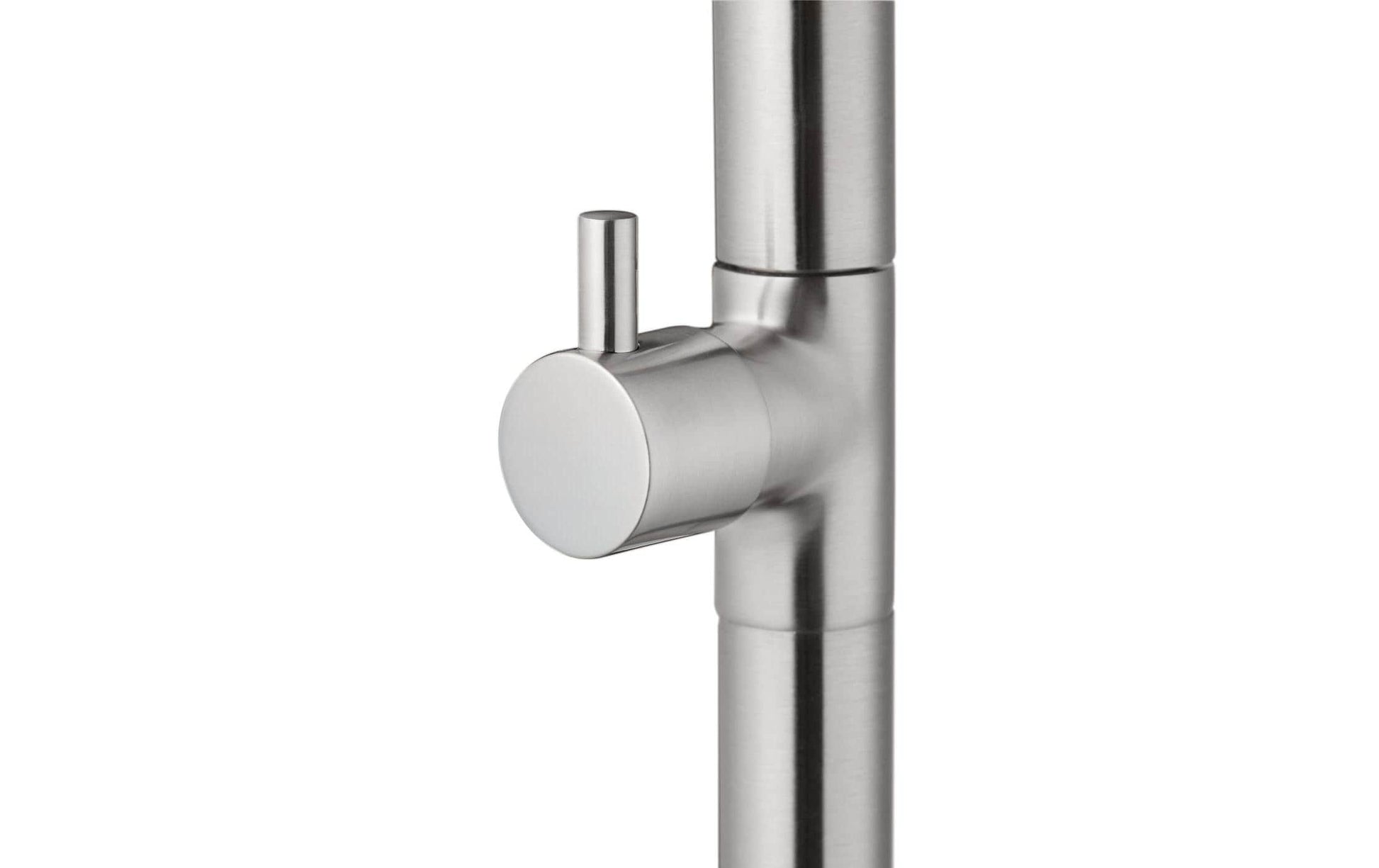 Diaqua Gartendusche – 210 cm, Ø8 cm, Edelstahl, freistehend