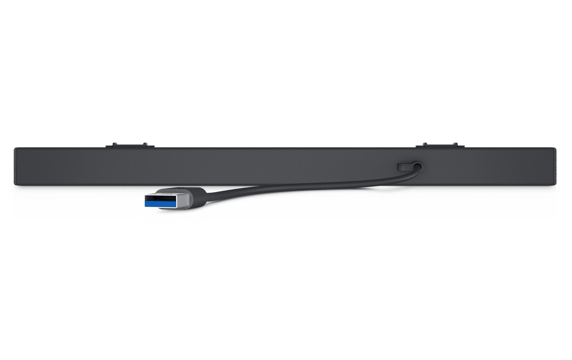 Dell SB521A – Monitor-Soundbar – USB, 3,6 W, für DELL UltraSharp U2421E und P2721Q u. a., Schwarz
