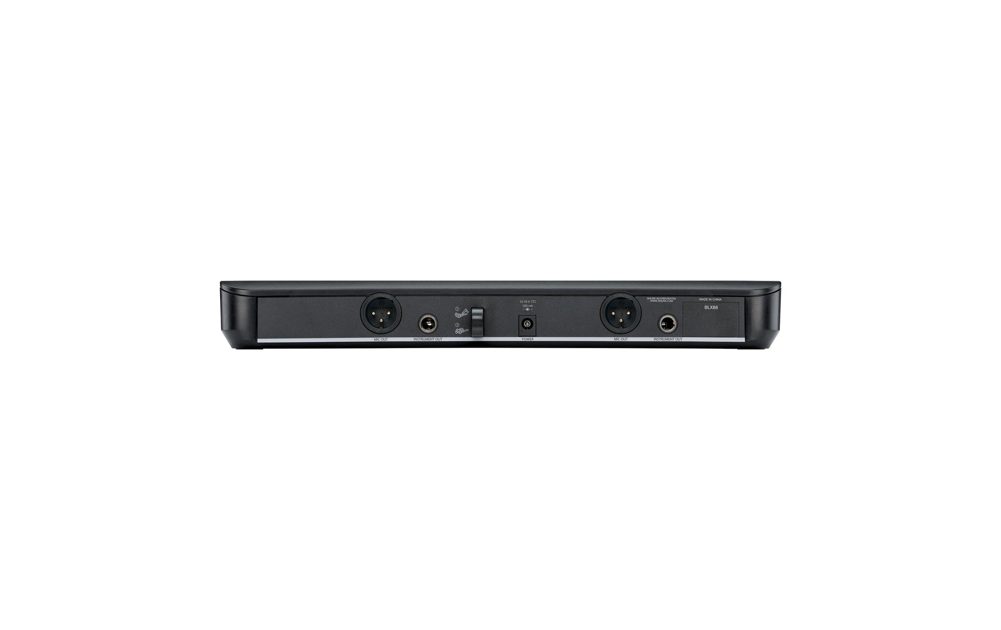 Shure BLX288E/B58-M17 – Mikrofon, Funk & XLR, Niere, Dynamisch