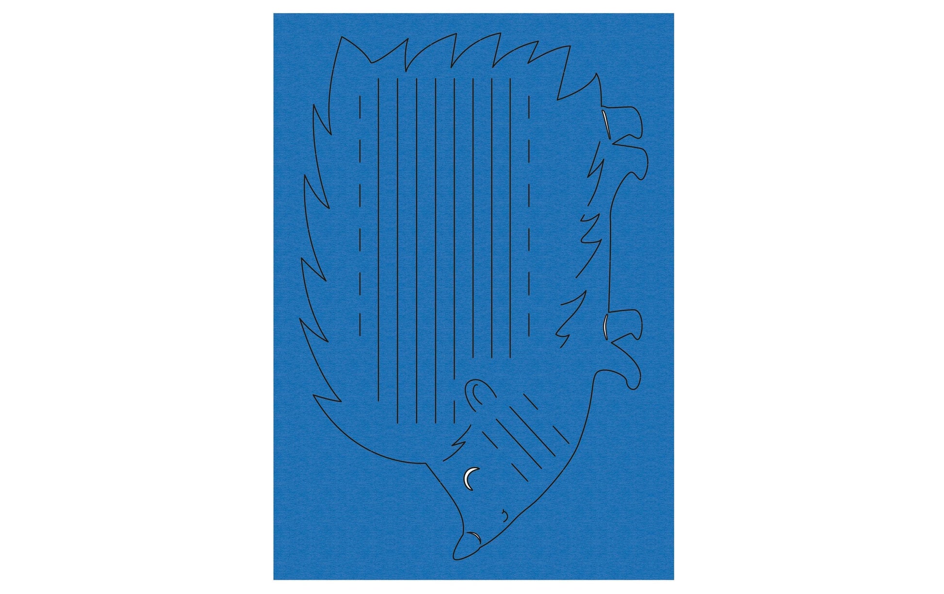 URSUS Flechtpapier-Bastelset – 27 Motive – A4 – 300 g/m² – Mehrfarbig