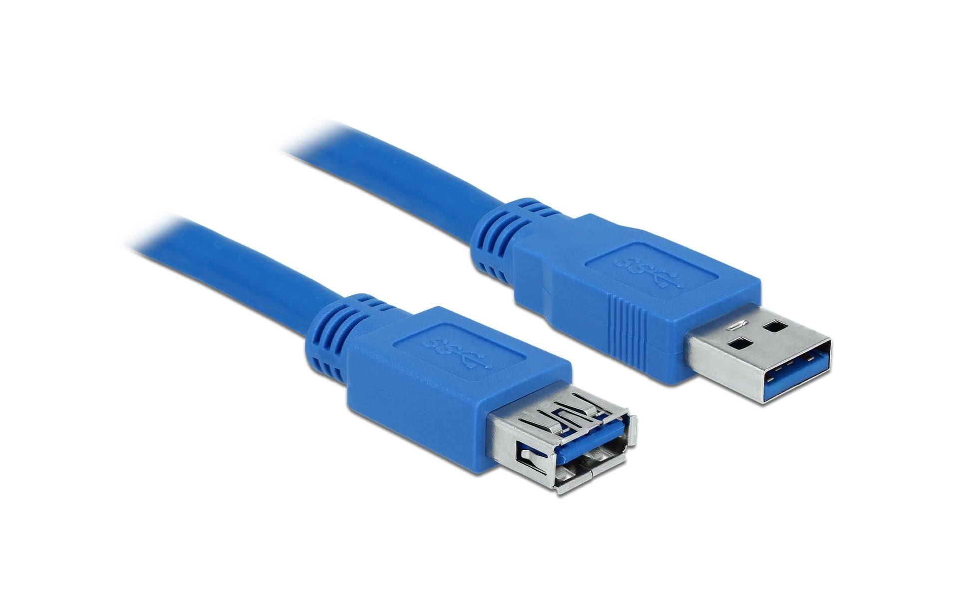 DeLOCK USB-A Verlängerungskabel (Stecker auf Buchse) – USB 3.2 Gen 1 (5 Gbit/s) – 5 m – Passiv, Goldstecker