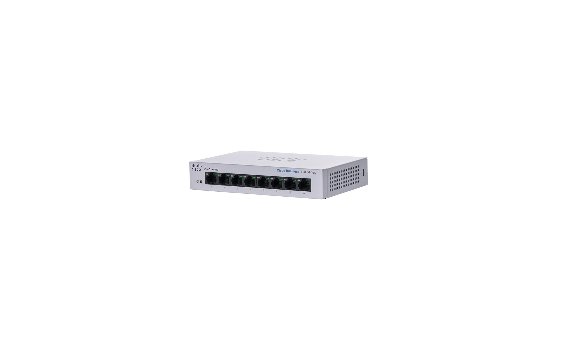 Cisco CBS110 – Switch (Unmanaged) – 8×GbE, L2, Grau