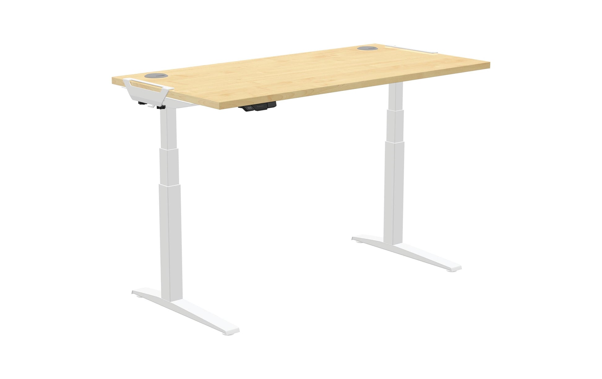Fellowes Schreibtischgestell Levado – höhenverstellbar – weiss – 64–126 cm