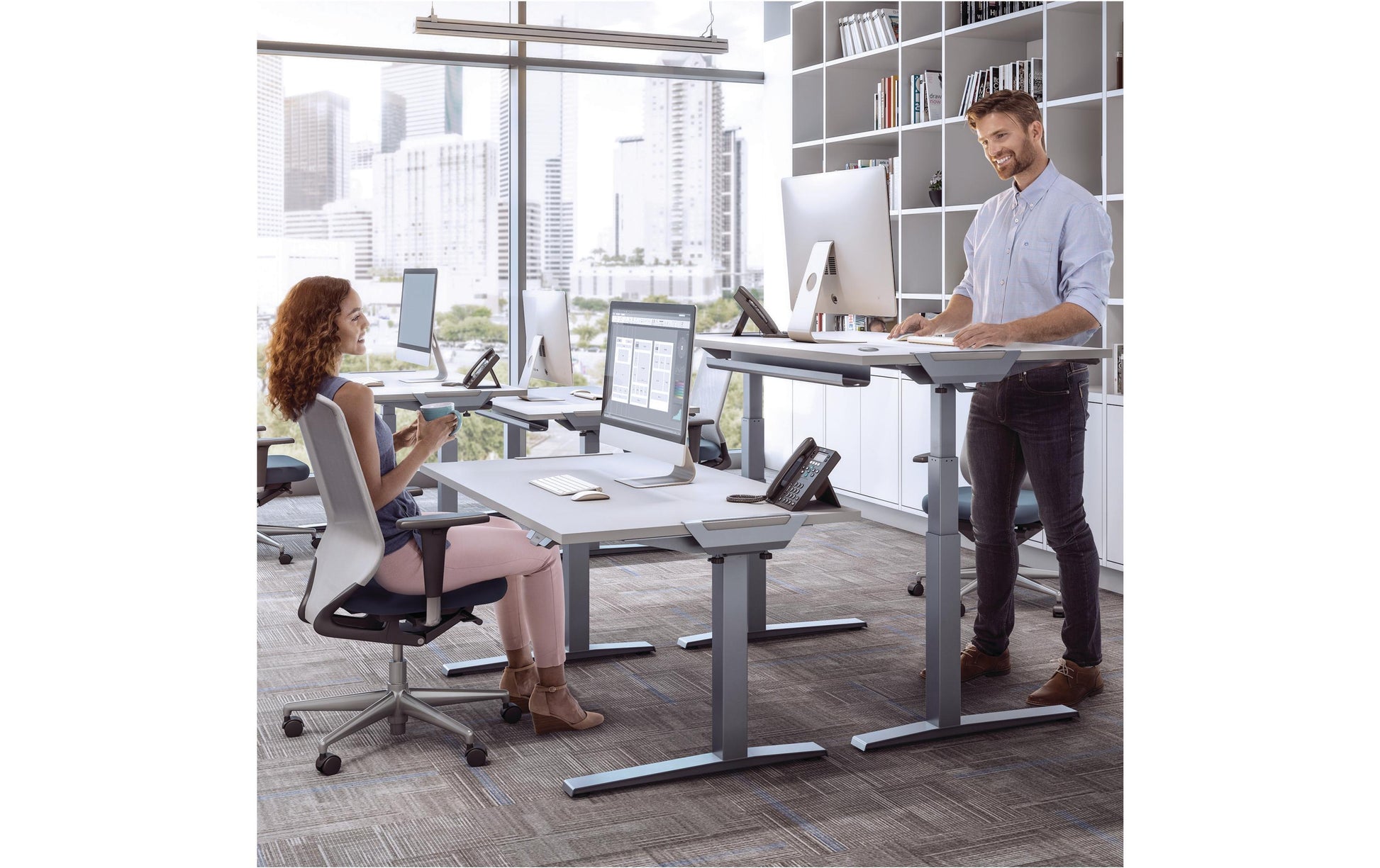 Fellowes Levado – Tischplatte – 80 × 140 × 2,5 cm – Ahorn