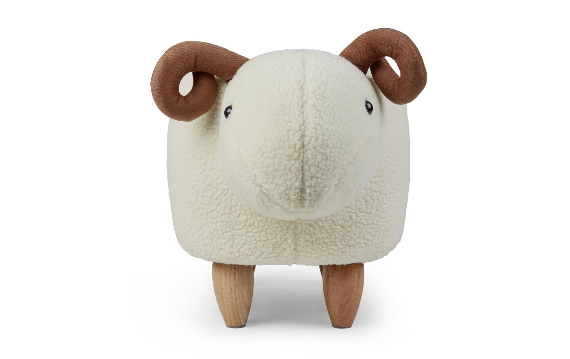 Zoosy Schaf Kinder-Bürostuhl – Schaumstoff/Textil – Weiss, Tiermotiv