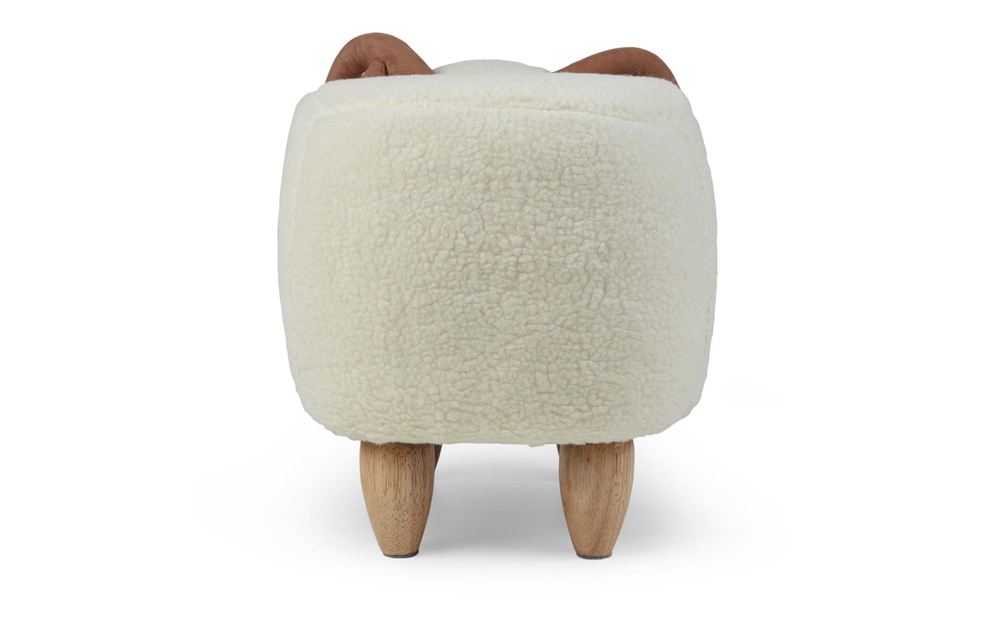 Zoosy Schaf Kinder-Bürostuhl – Schaumstoff/Textil – Weiss, Tiermotiv