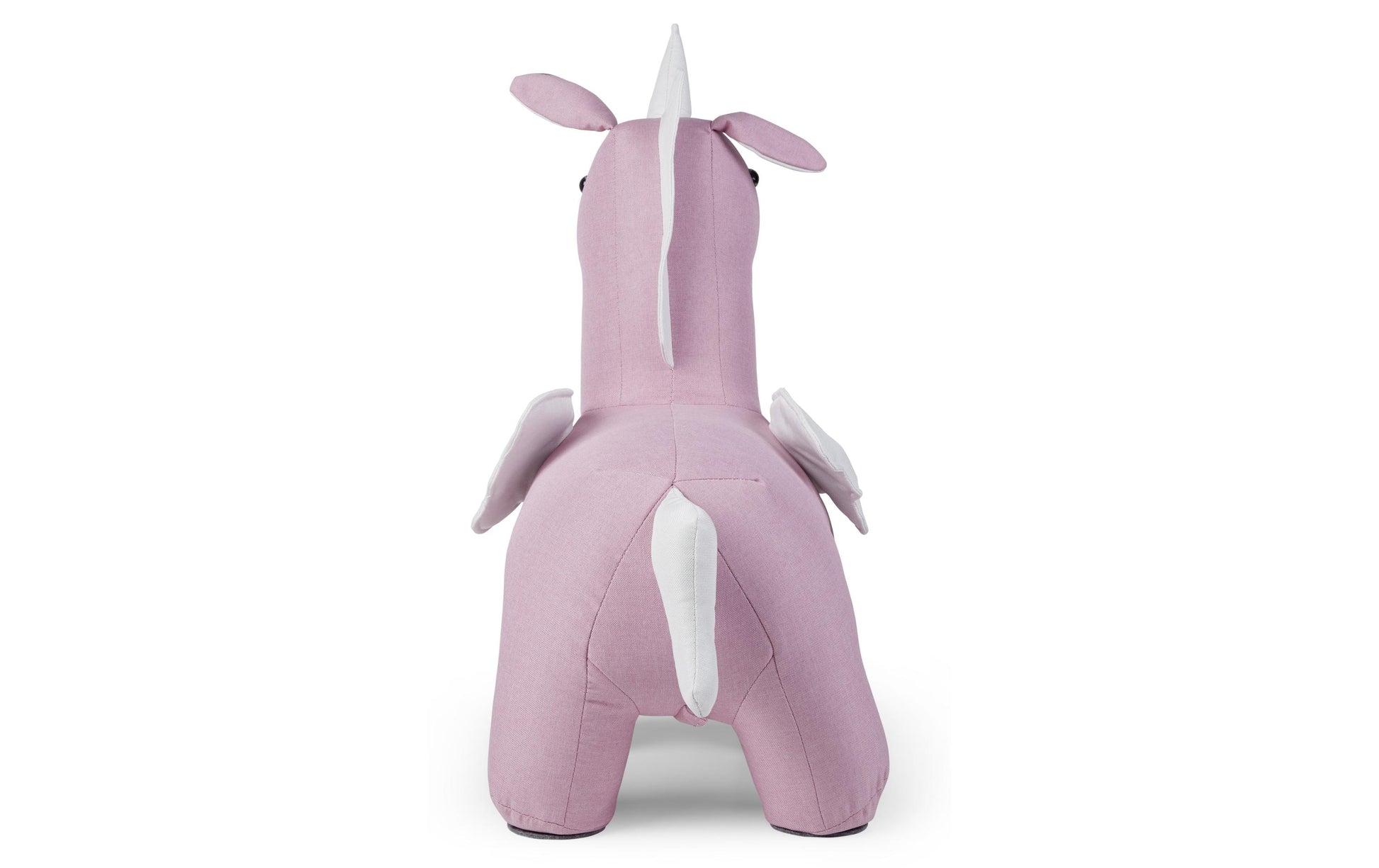 Zoosy Kinderstuhl – 69 × 34 × 82 cm – Textil & Holz – Rosa/Weiss