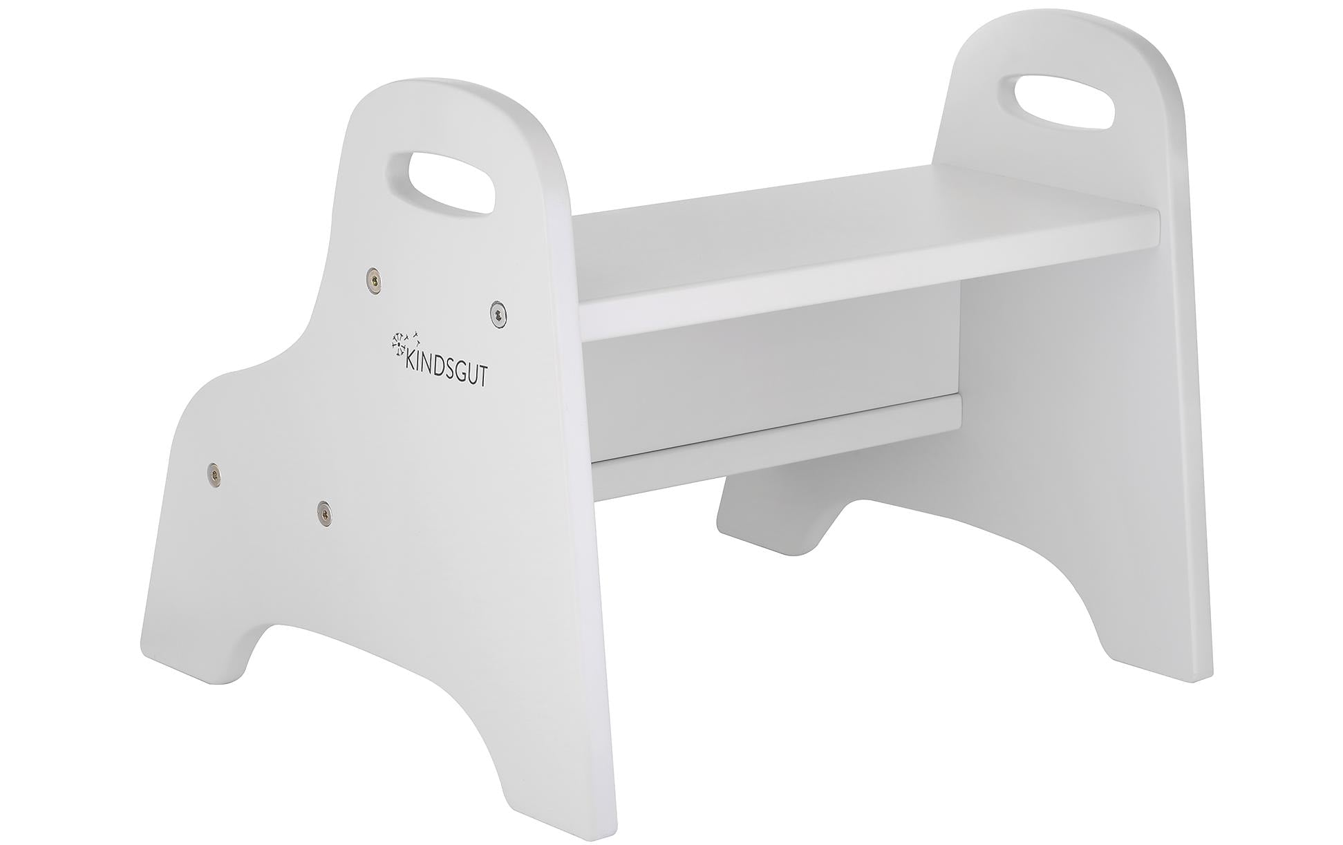 Kindsgut Beistelltisch ST00032017N – 40 × 37 × 33 cm – Holz – Hellgrau