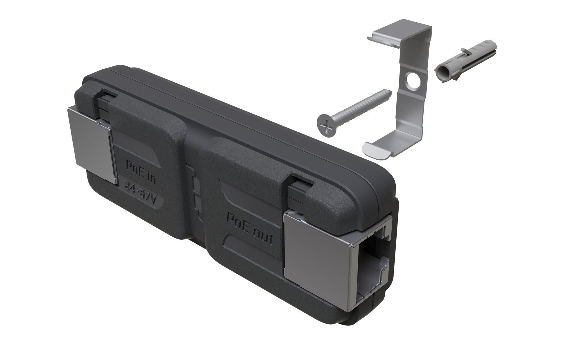 Mikrotik GPeR – Ethernet-Extender – 2× RJ-45, PoE, Reichweite 210 m, Schwarz