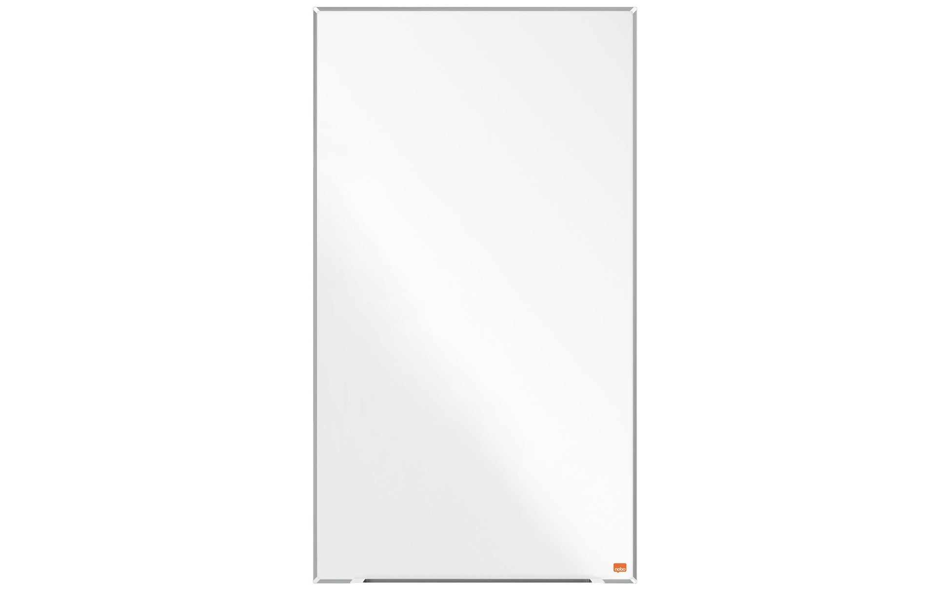 Nobo Whiteboard – 120 × 90 cm, Emaille, magnetisch, Aluminiumrahmen, Wandmontage