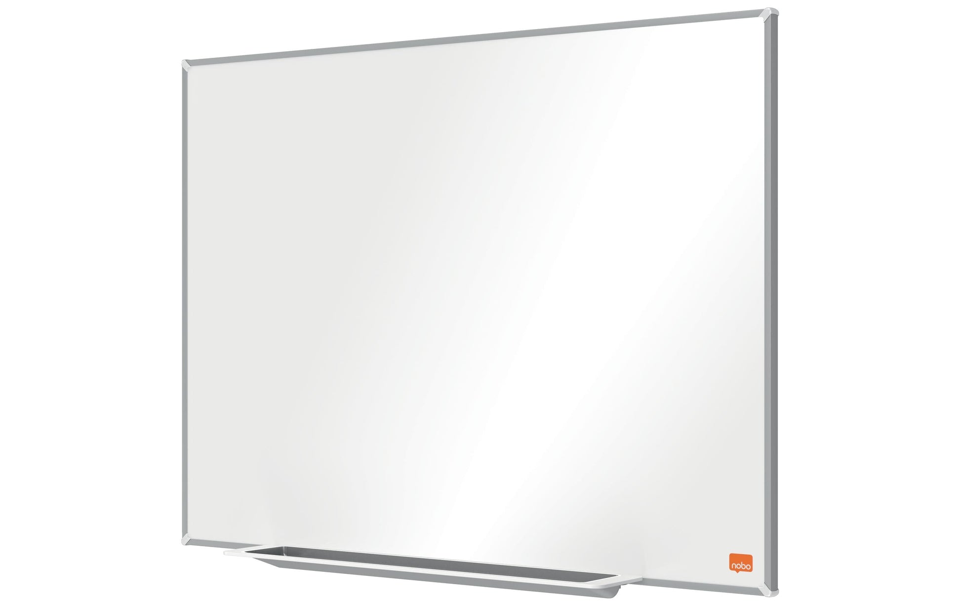 Nobo Whiteboard – 120 × 90 cm, Emaille, magnetisch, Aluminiumrahmen, Wandmontage