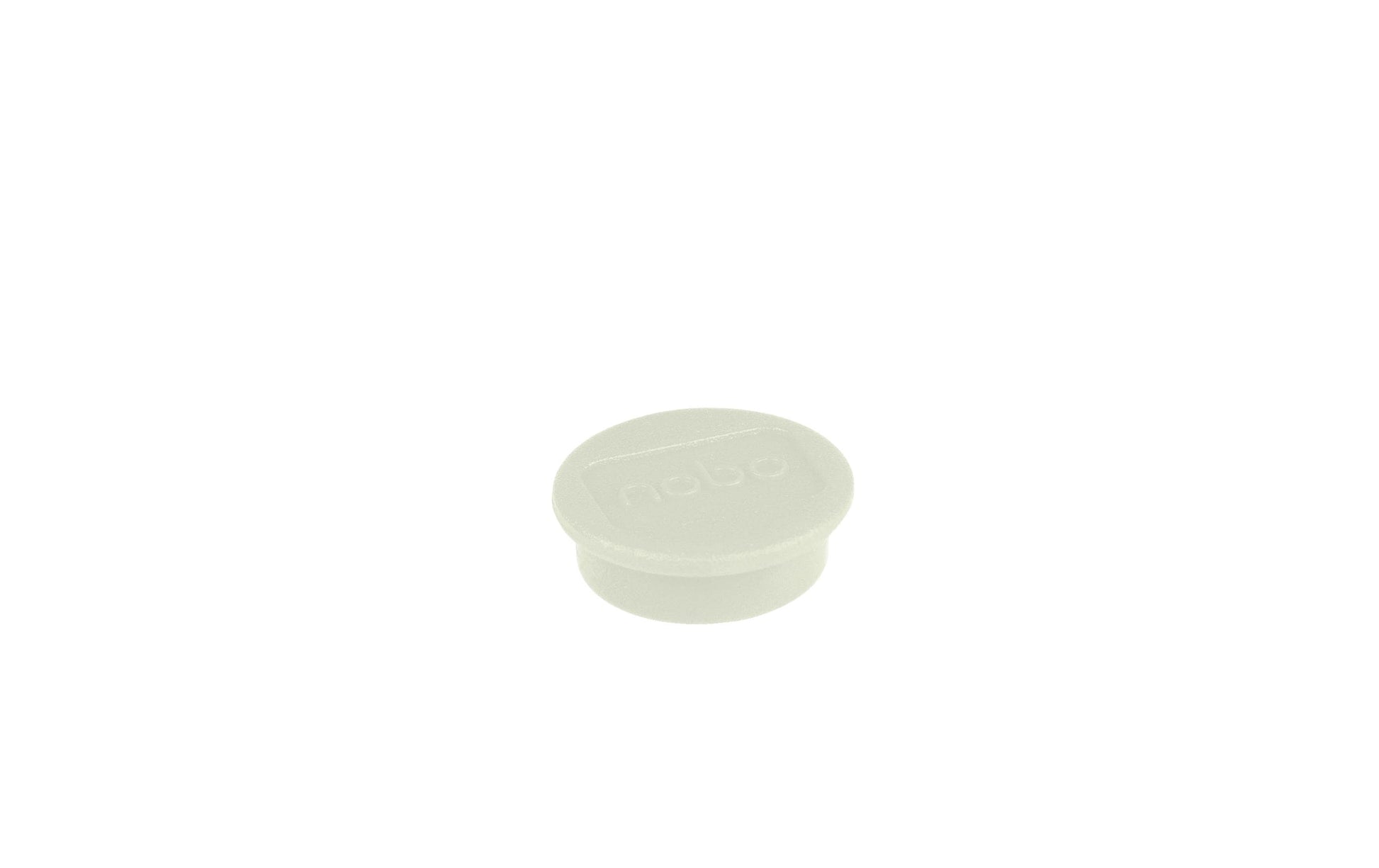 Nobo Tafelmagnete – Ø 13 mm – 10 Stk. – weiss