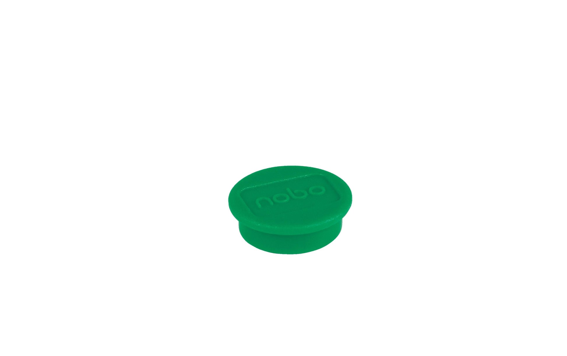 Nobo Tafelmagnete – Ø 24 mm – 10 Stk. – grün