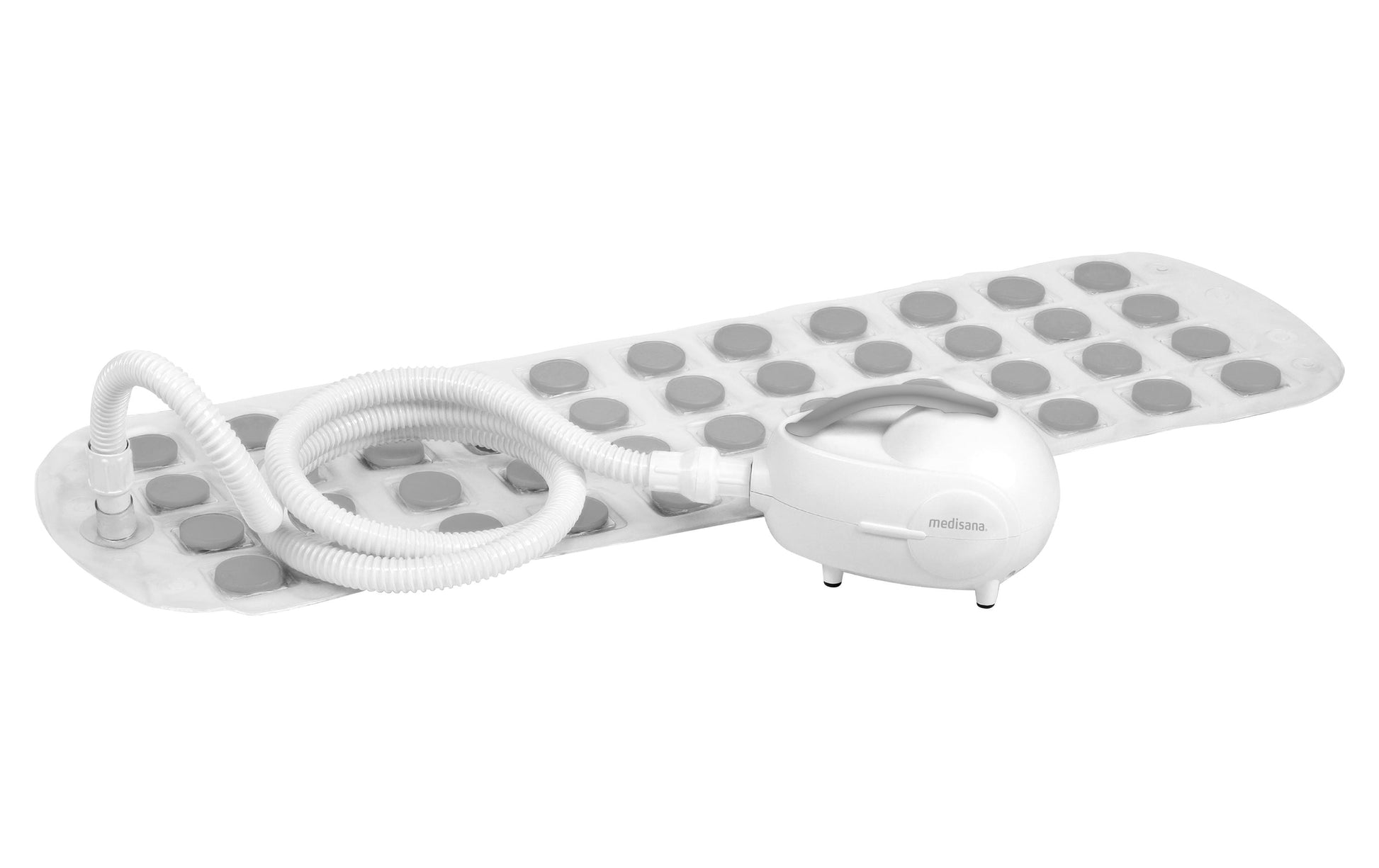 Medisana Luftsprudelbad – weiss, 360 × 1200 mm, Aromaspender, 3 Betriebsstufen, Fernbedienung, Wärmefunktion