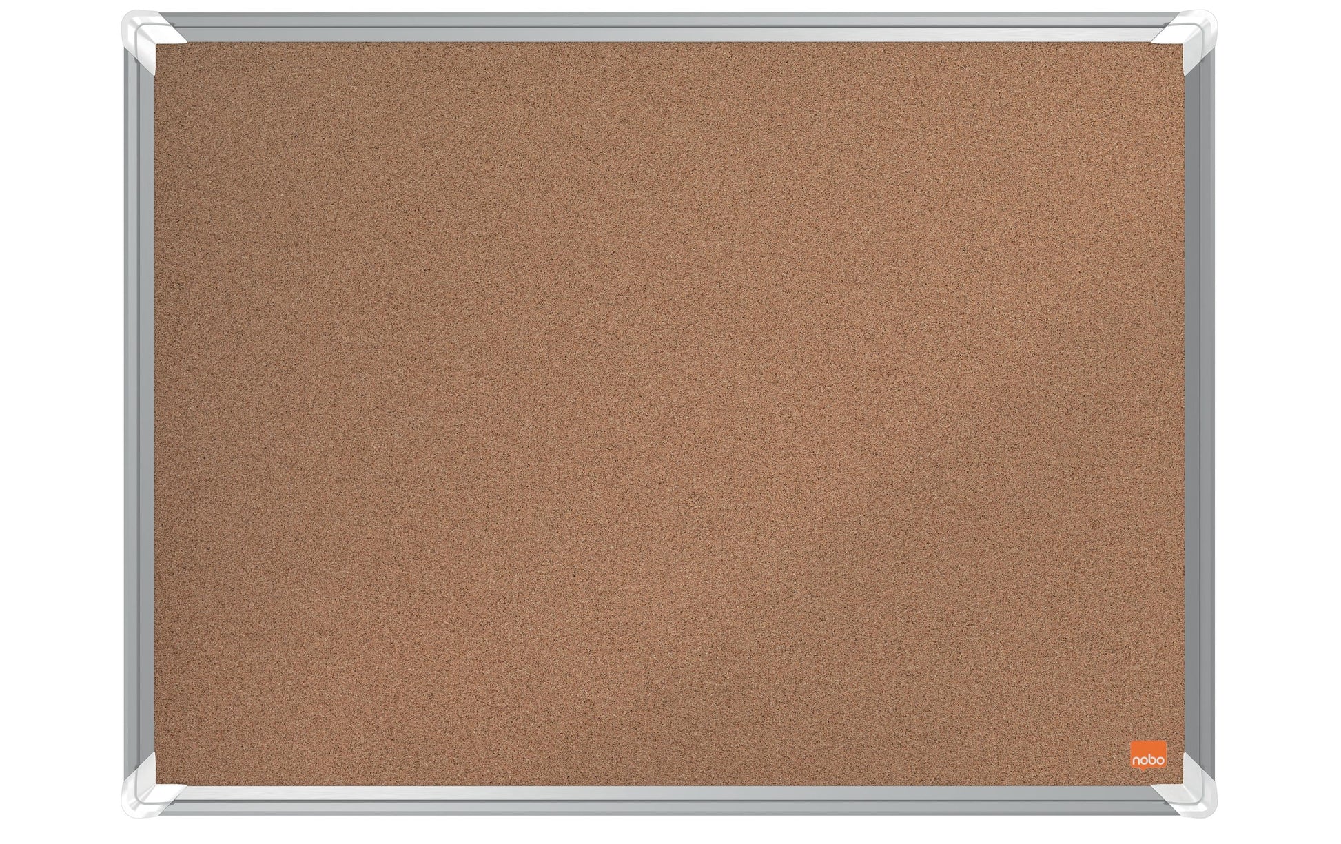Nobo Pinnwand – Kork, Aluminiumrahmen – 90 × 60 cm, Premium Plus
