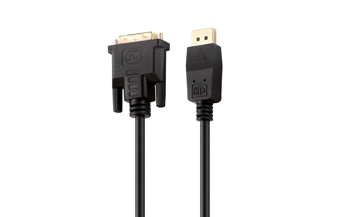 PureLink DisplayPort (Stecker) auf DVI-D (Stecker) Adapter, 1920×1080 (Full HD), 2 m