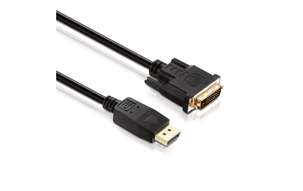 PureLink DisplayPort (Stecker) auf DVI-D (Stecker) Adapter, 1920×1080 (Full HD), 2 m
