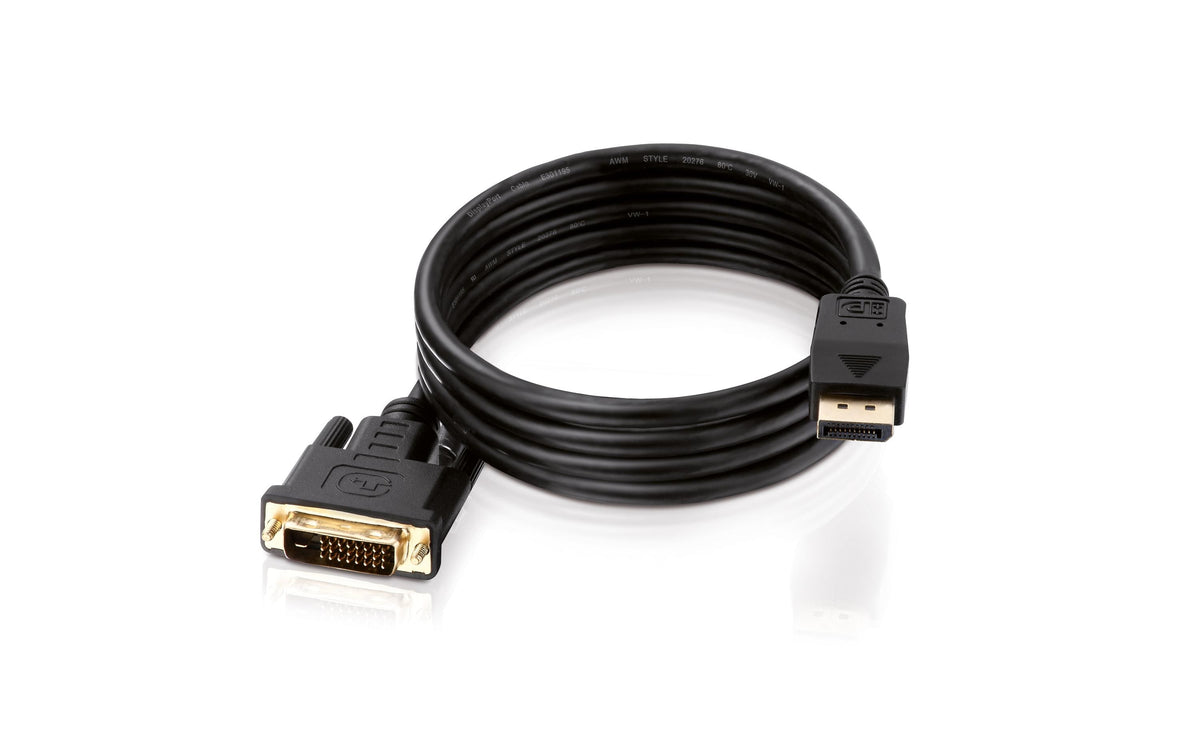PureLink DisplayPort (Stecker) auf DVI-D (Stecker) Adapter, 1920×1080 (Full HD), 2 m