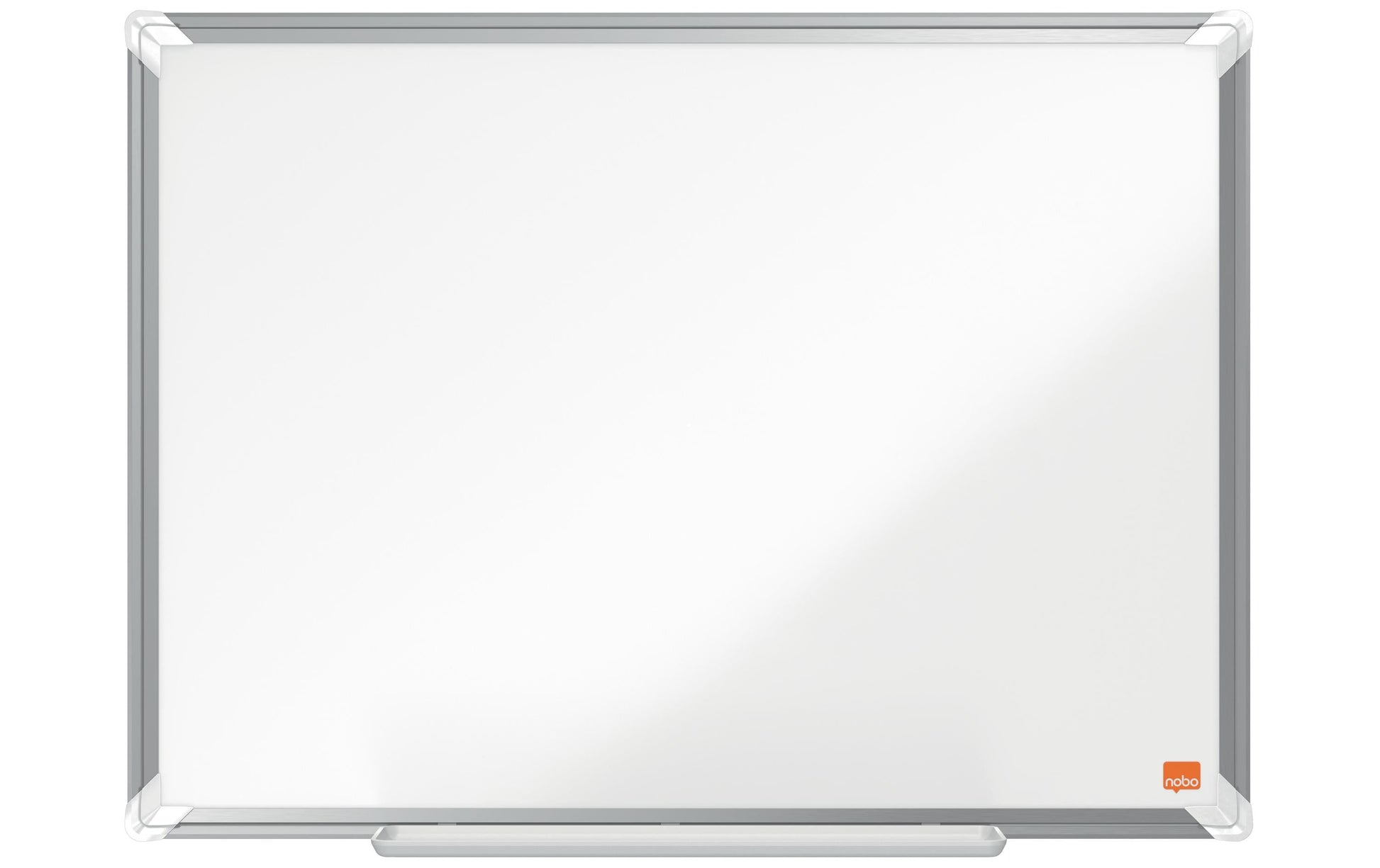 Nobo Whiteboard – 60 × 45 cm, lackierter Stahl, magnetisch, Aluminiumrahmen, Wandmontage