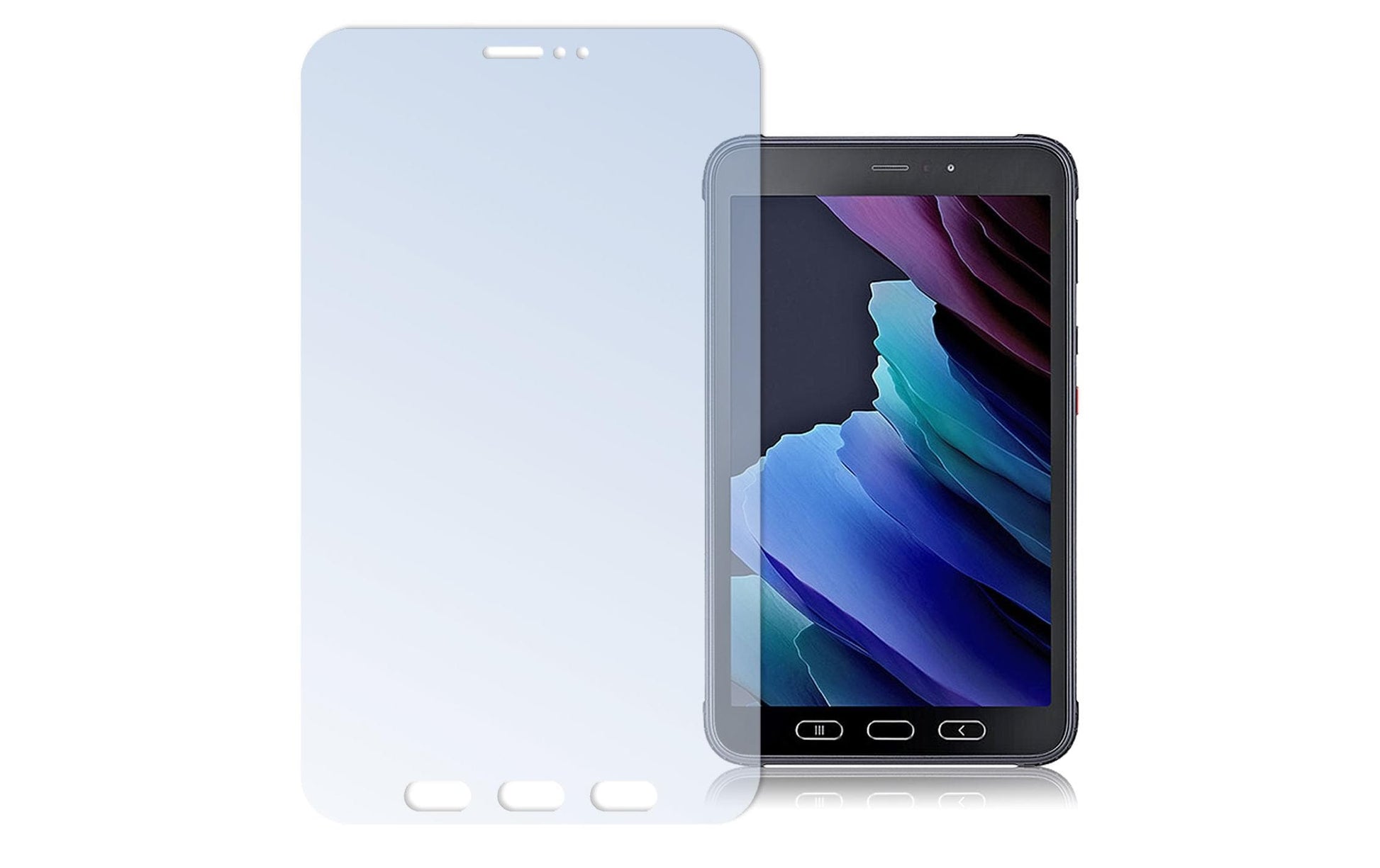 4smarts Panzerglas für Samsung Galaxy Tab Active 3 8" – fettabweisend