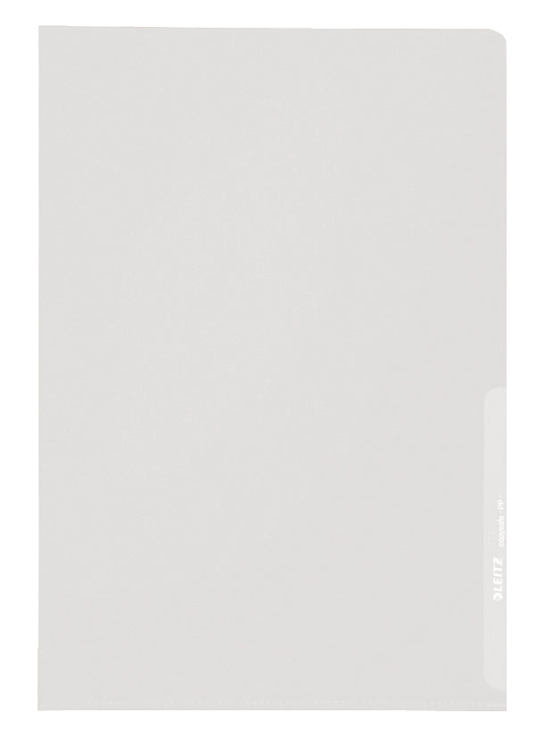 Leitz Sichtmappe A4 – 100 Hüllen, Polypropylen, genarbt, 170 µm