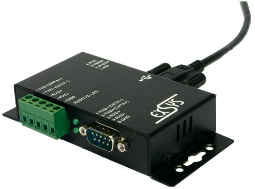 EXSYS EX-1335HMV Adapter USB zu RS-422/485 – 2,5 kV optische Isolation, 15 kV ESD-Schutz, USB-B Upstream, 2 m