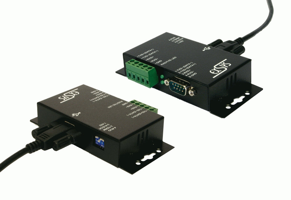 EXSYS EX-1335HMV Adapter USB zu RS-422/485 – 2,5 kV optische Isolation, 15 kV ESD-Schutz, USB-B Upstream, 2 m