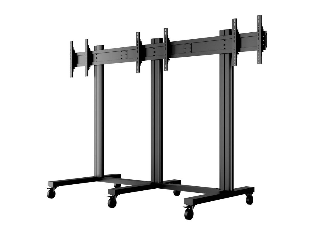 Multibrackets Videowand-Stand, für 3 Displays, höhenverstellbar, VESA 800×400, bis 120 kg, für 70"